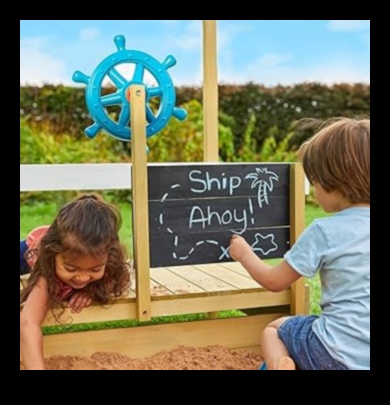 Loc de joacă pentru pirați: Exerciții de aventură pentru copii de spălătorie