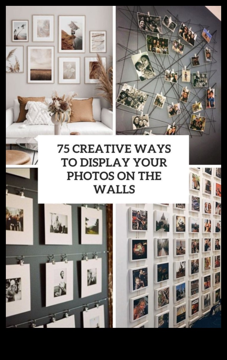 Modalități creative de a vă decora spațiul