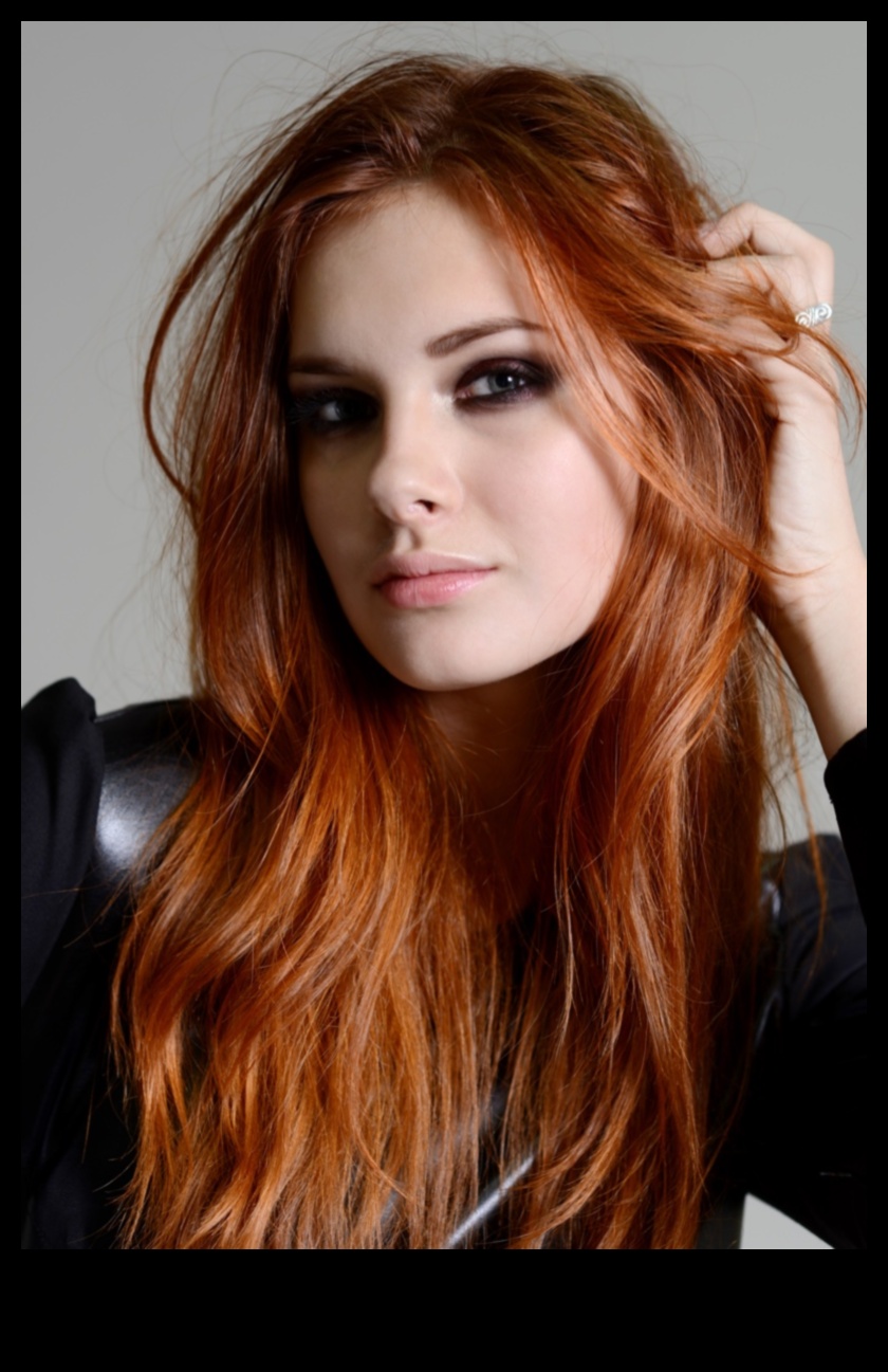 Auburn Essence: Exprimarea personalității prin coafuri Auburn