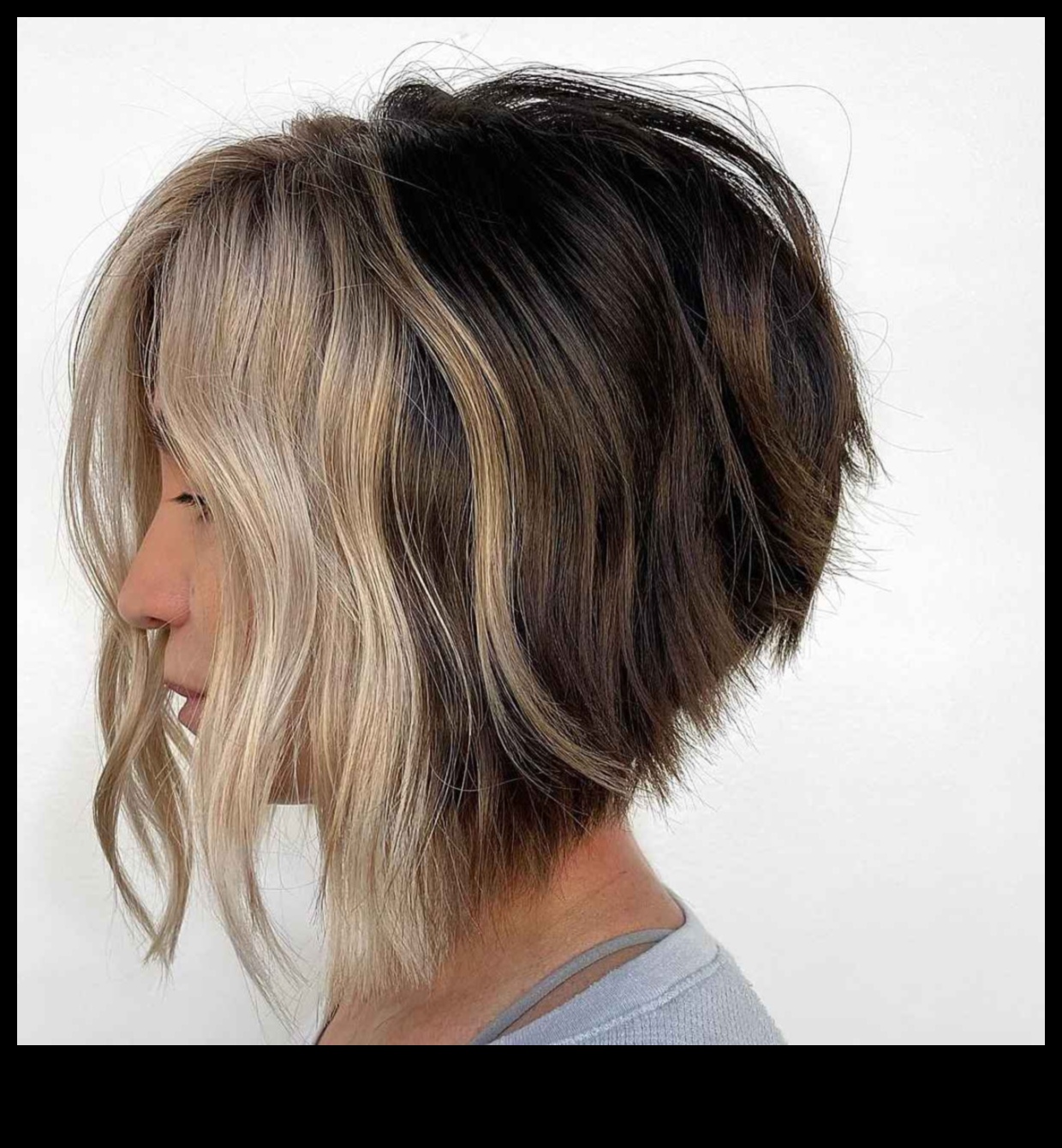 Păr brunetă, alegeri îndrăznețe: experimentați cu stiluri creative și nervoase