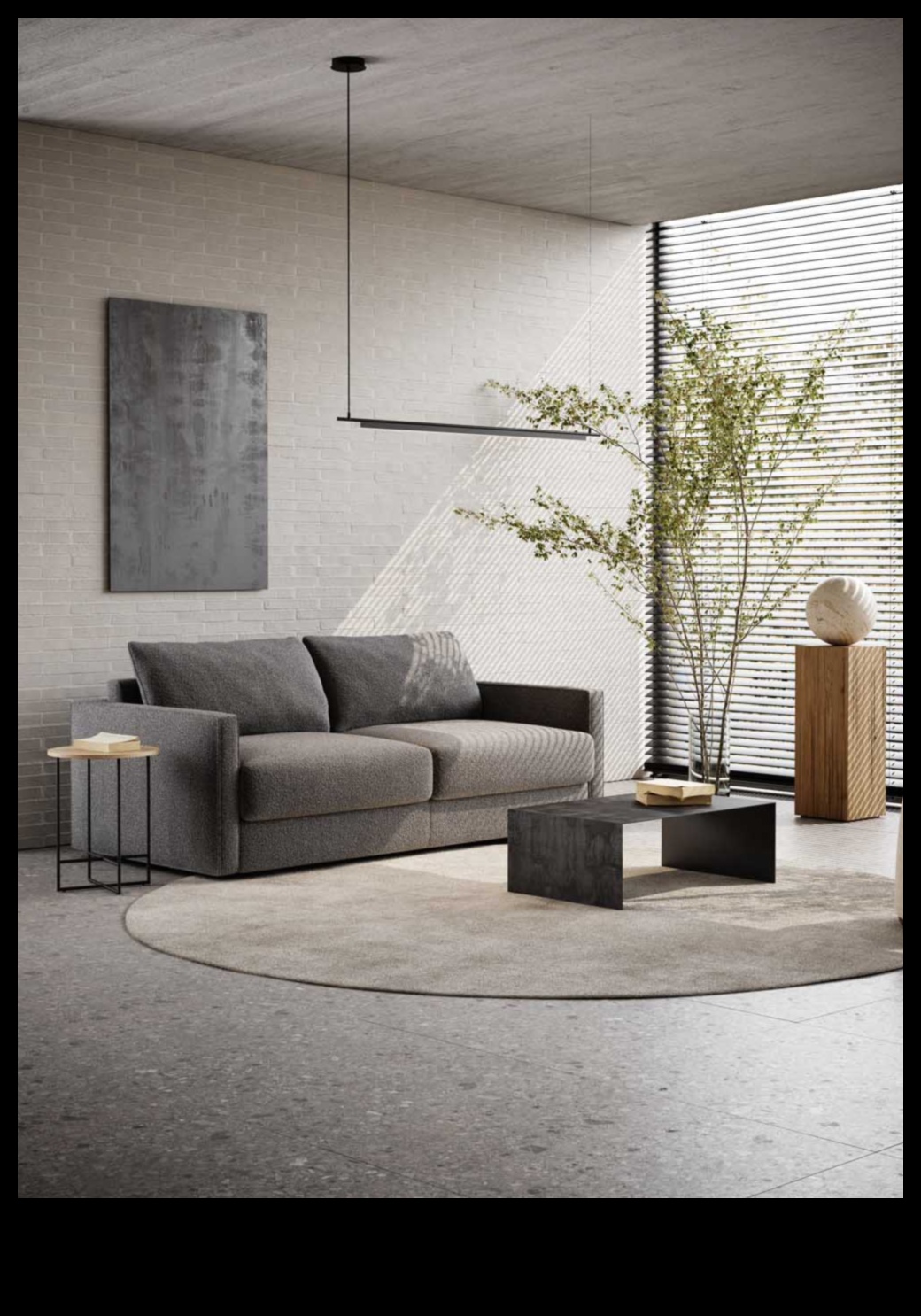 Modalități elegante de a folosi betonul în decorul contemporan